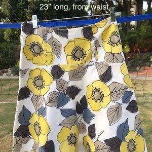 Boden Floral Skirt